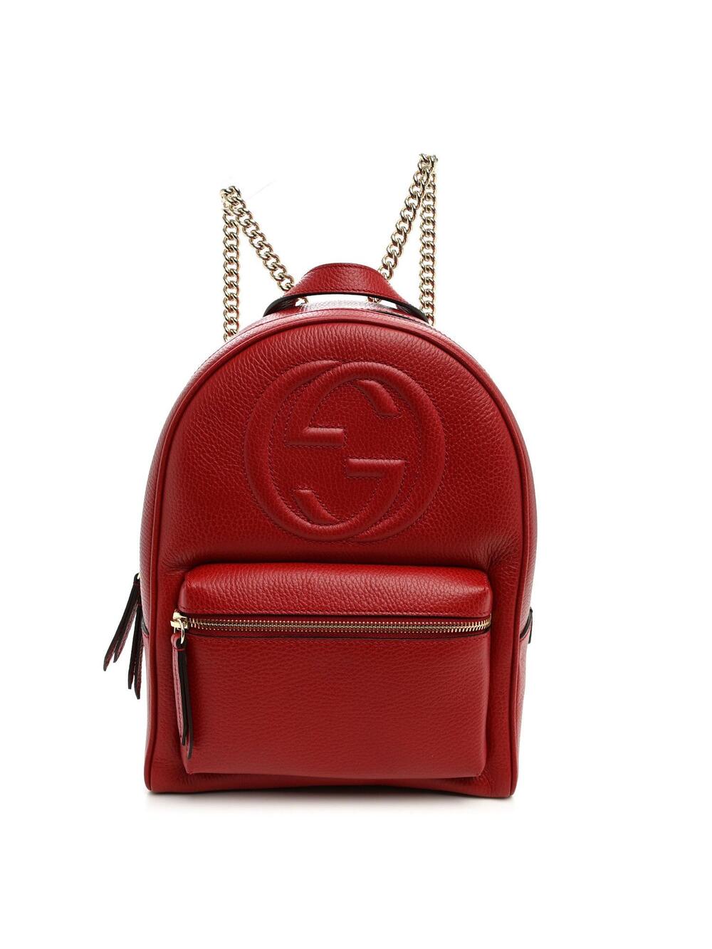 Gucci Pebbled Calfskin Soho Chain #342265G89B